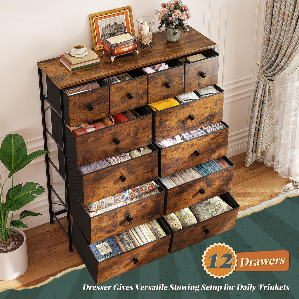 12 Drawer Dresser N7044