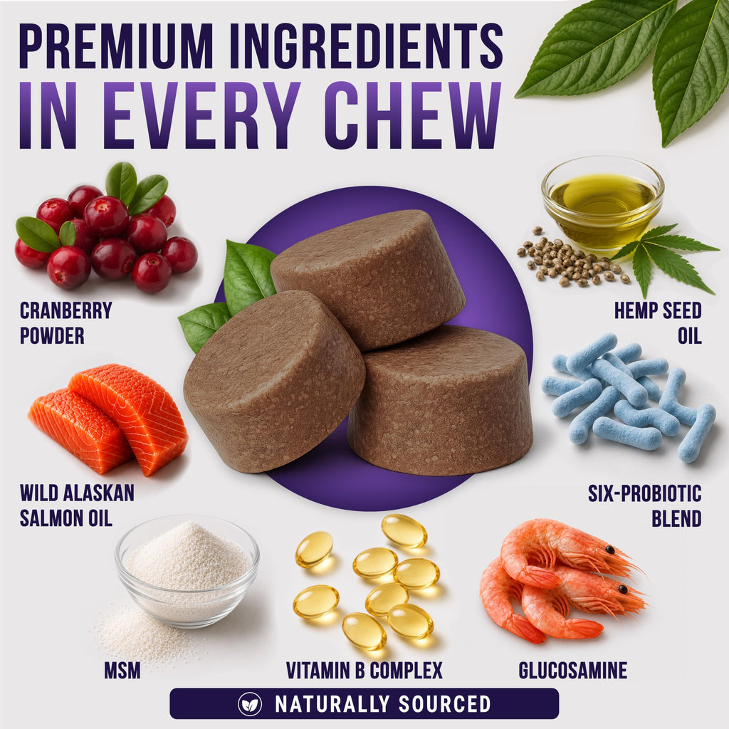 Dog Vitamins and Supplements, 250 Chews X354064